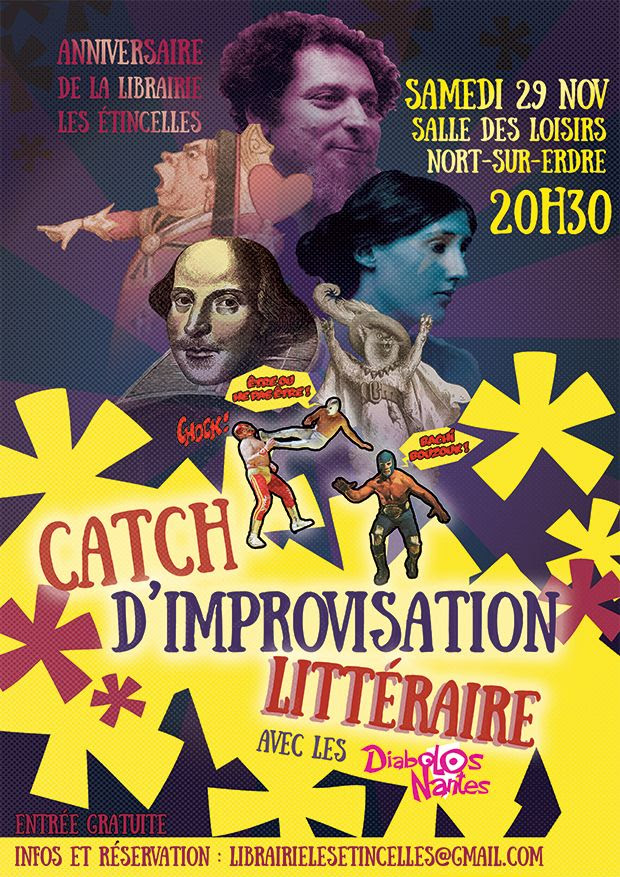 Affiche de Catch littéraire
